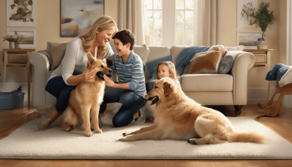 Le compagnon idéal : le gold shepherd pour votre famille